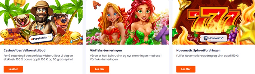 casinovibes kampanjer