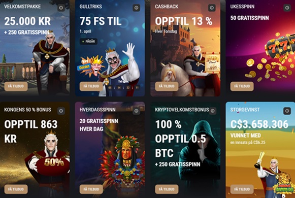 king billy casino kampanjer