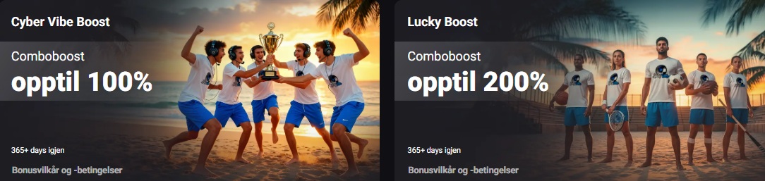 lucky vibe odds boost
