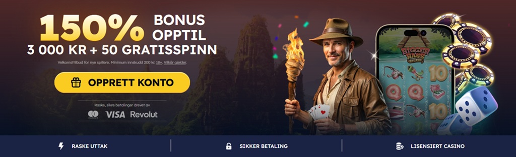 flaxino casino velkomstbonus