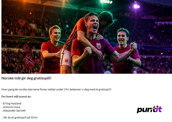 puntit gratisspill vm mål
