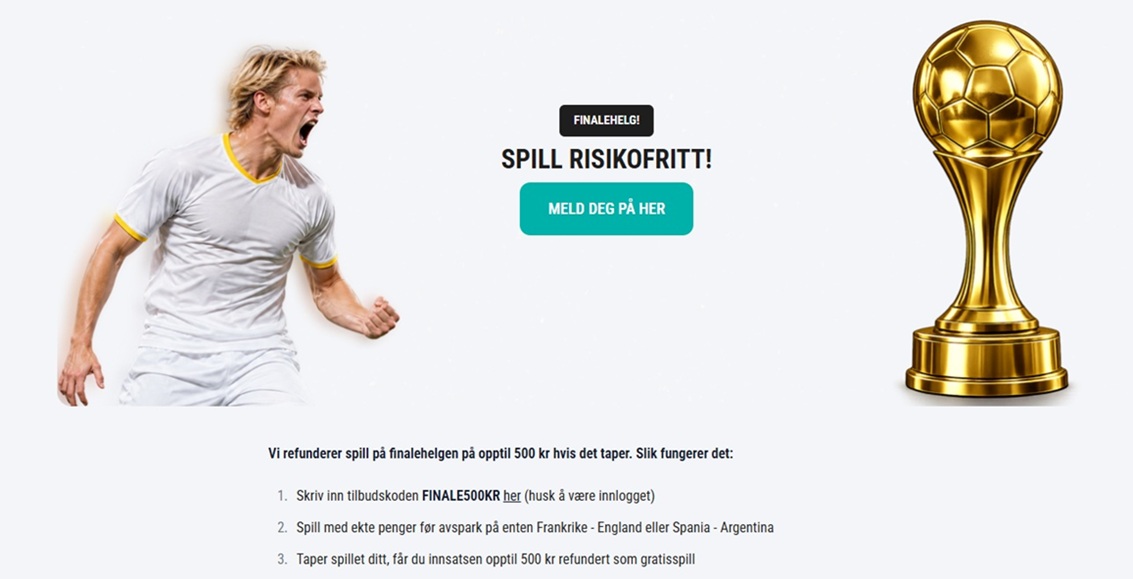 risikofritt spill vm finale 2026