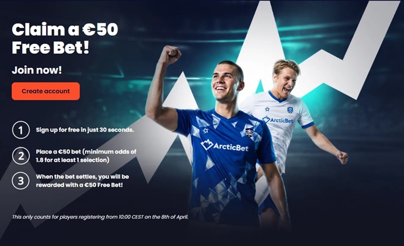 arcticbet velkomstbonus